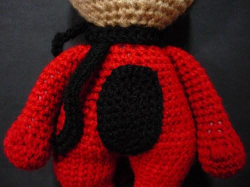 patrón gratis diablillo amigurumi
