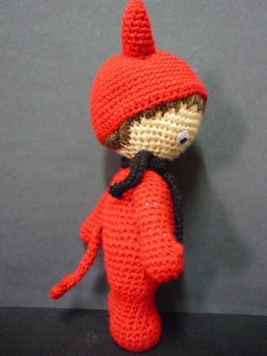 patrón gratis diablillo amigurumi