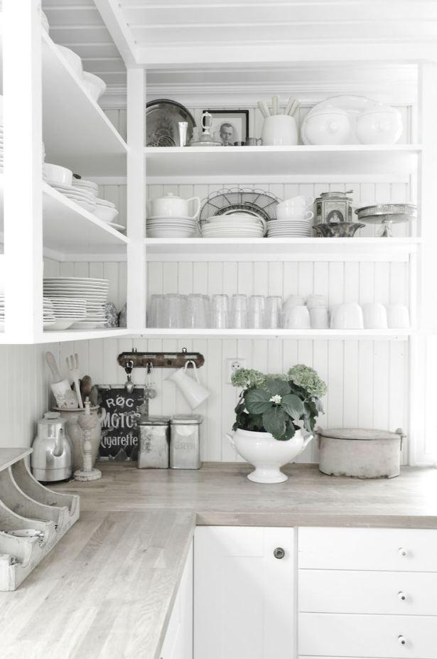 cocina blanca nordico
