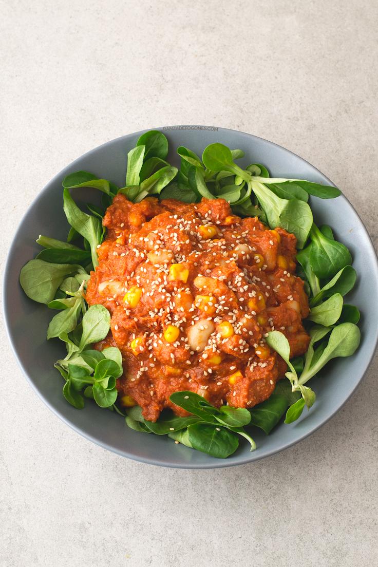 Guiso de Alubias en 15 Minutos