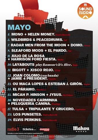 Sound Isidro Madrid!! Conciertazos en Fiestas de San Isidro