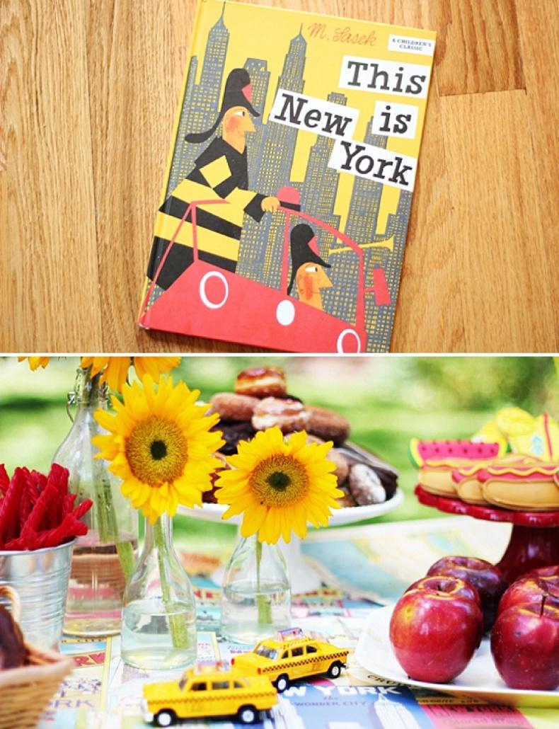 Fiesta de cumpleaños infantil neoyorquina - All Lovely Party