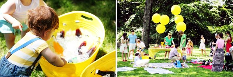 Fiesta de cumpleaños infantil neoyorquina - All Lovely Party