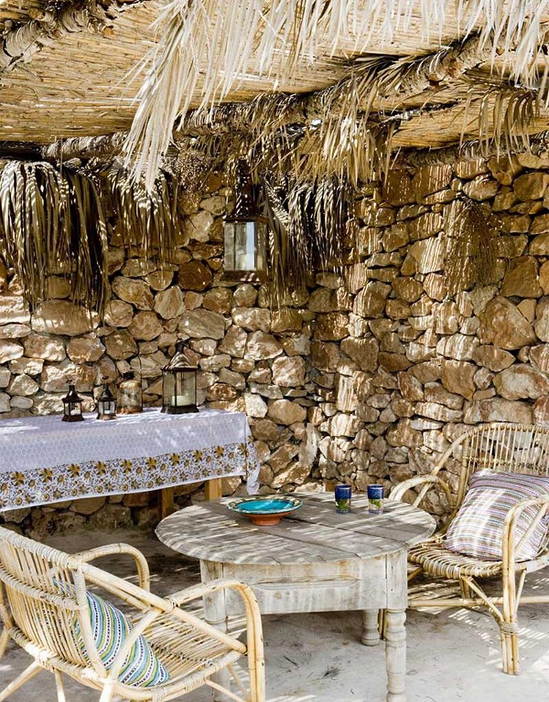 porche estilo rustico