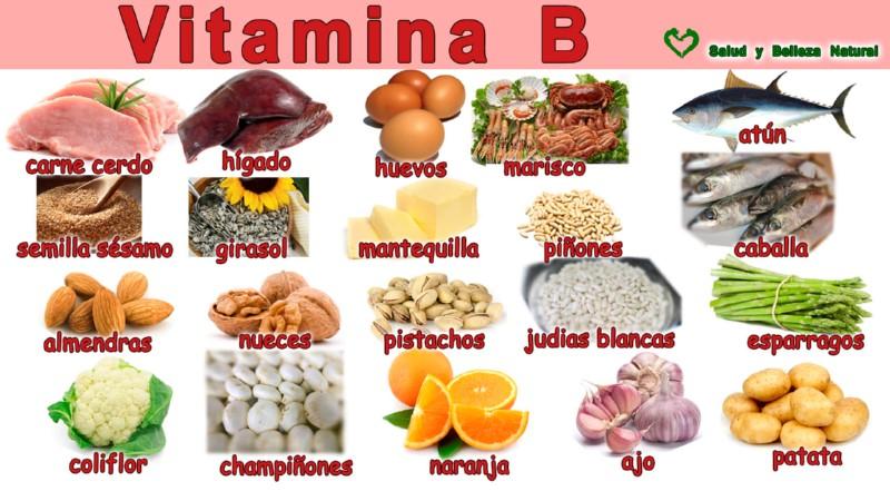 vitaminas del grupo B