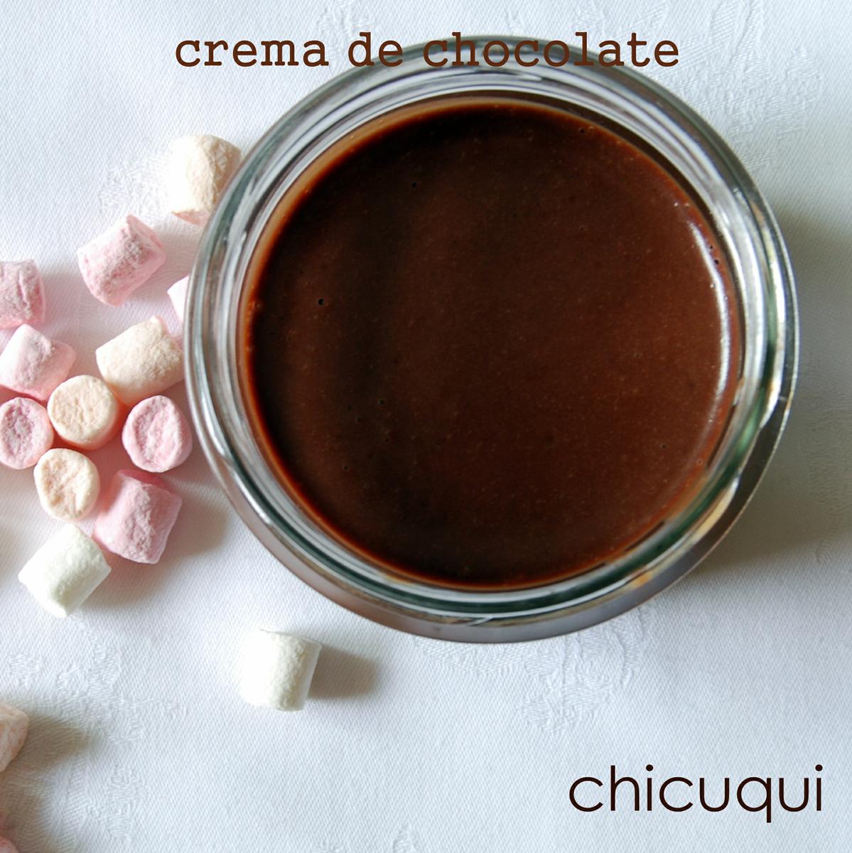 crema de chocolate galletas decoradas chicuqui.com 