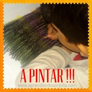 cómo se hace una pizarra casera con ceras y folios