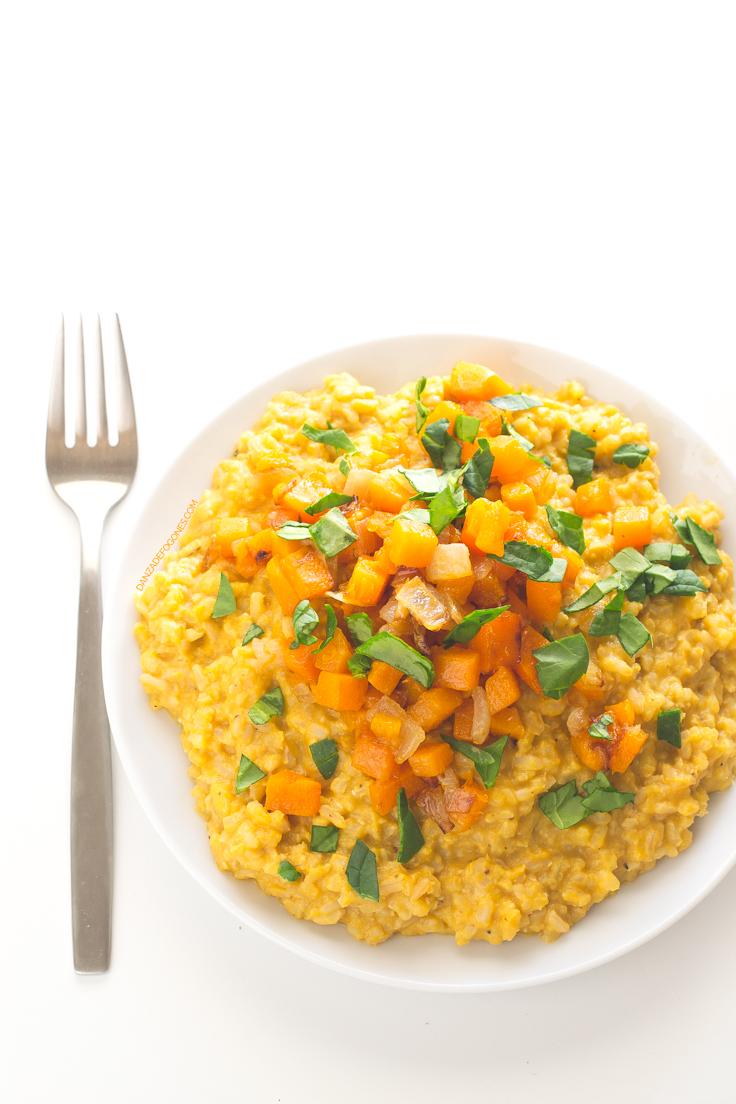 Risotto Vegano de Calabaza