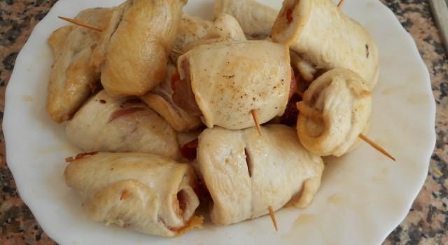 Pechugas rellenas tomate