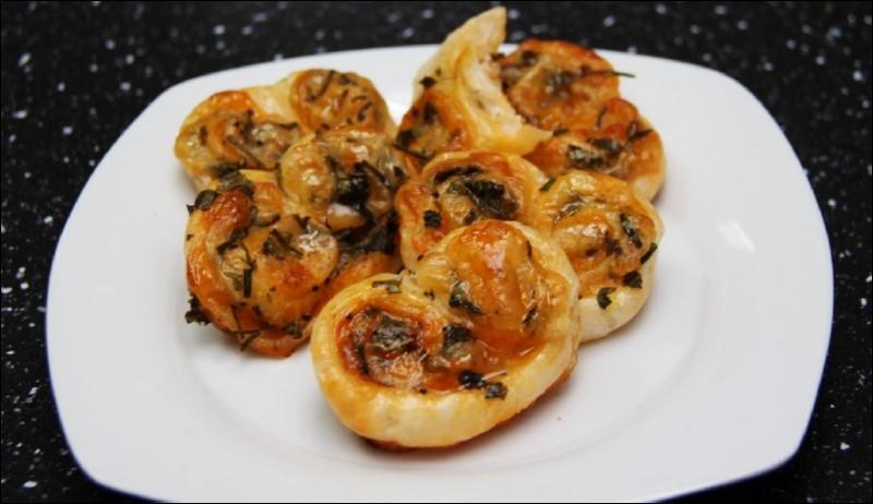 palmeritas de albahaca