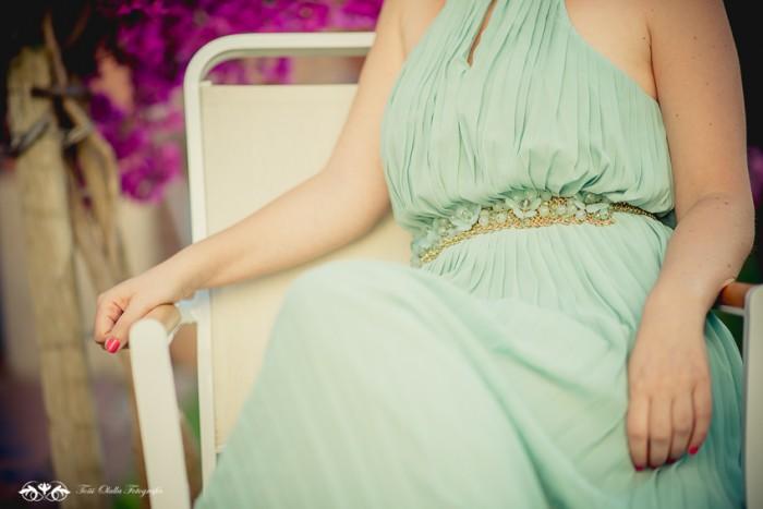 Look de invitada vestido mint sheinside