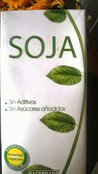 leche de soja croquetas veganas