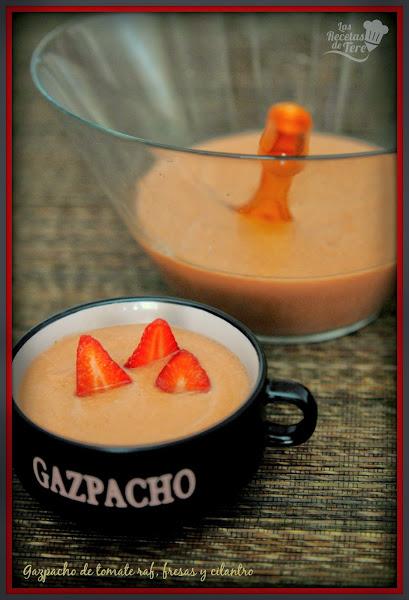 gazpacho de tomate raf fresas y cilantro tererecetas 06