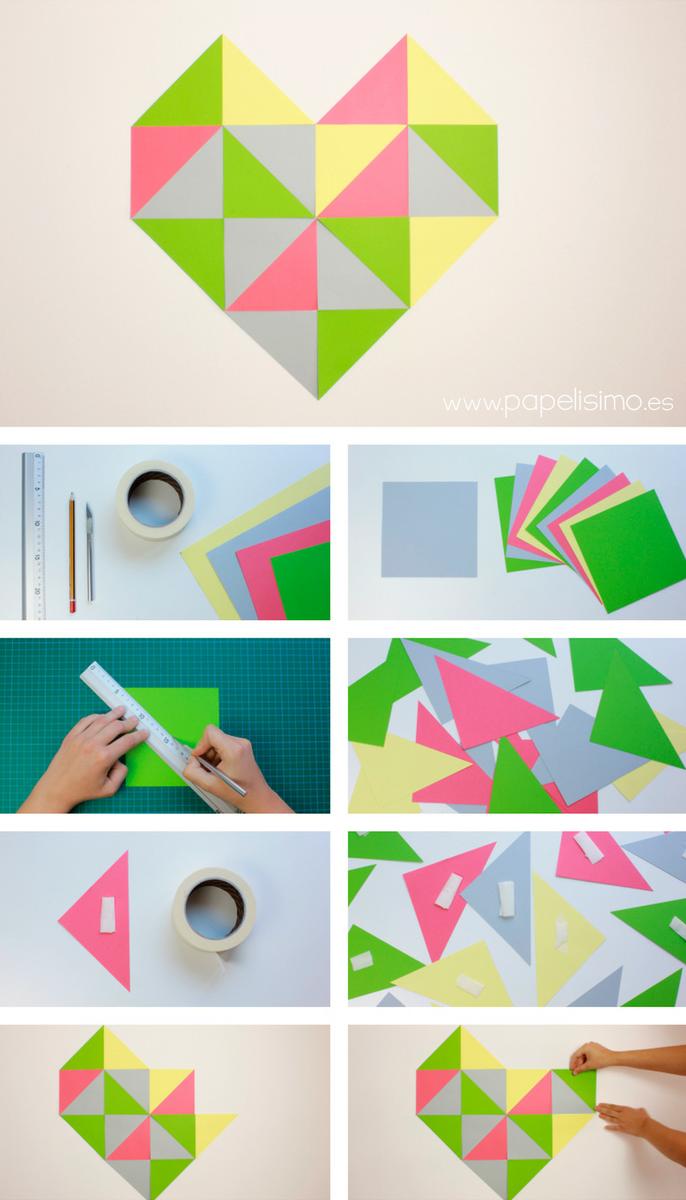 Corazon-de-triangulos-geometrico-paso-a-paso-geometric-heart-triangles-diy