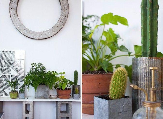 Decorar con bloques de hormigón. Small & Lowcost