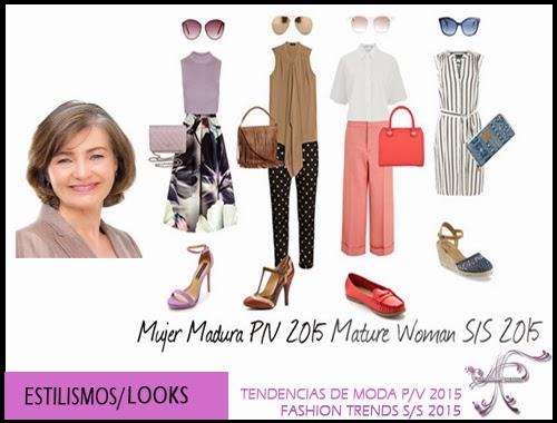 Tendencias de Moda PV2015 Mujeres Maduras