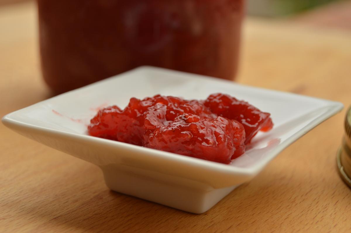 Mermelada de fresa sin azúcar - El clan de los sin trigo
