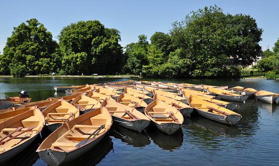 Bois de Boulogne lago