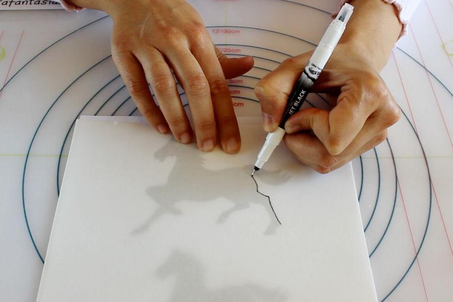 Paso a Paso Topper Caballito 4