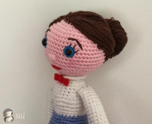 Mary Poppins amigurumi