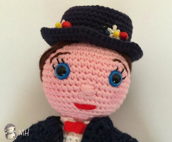 Mary Poppins amigurumi