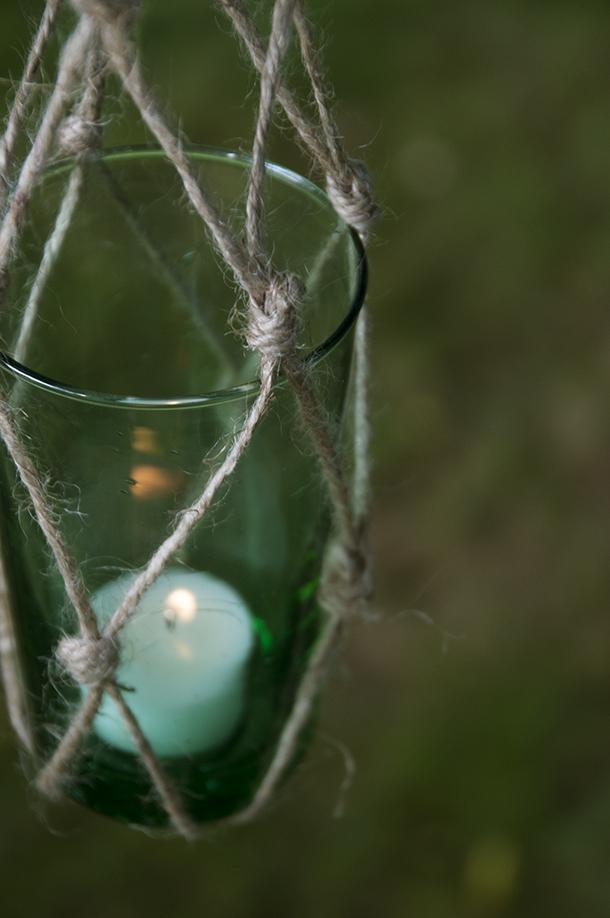 como hacer portavelas 