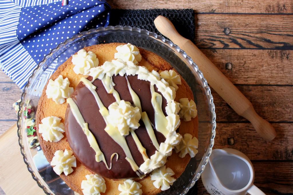 Tarta Bombón de dulce de leche