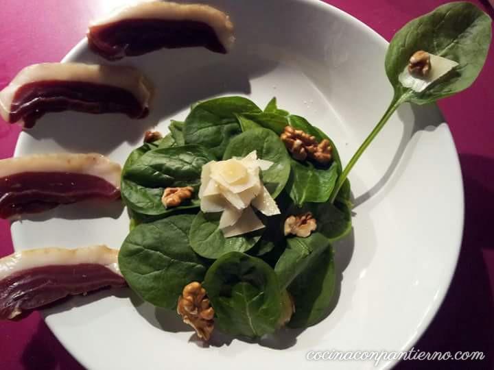 ensalada-espinacas-jamondepato