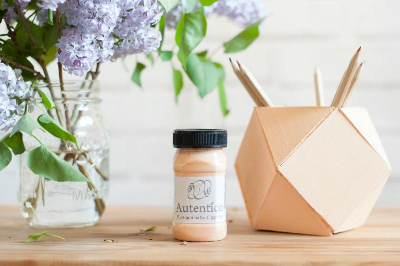 Florero geométrico - tutorial All Lovely Party