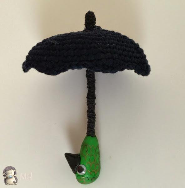 Accesorios Mary Poppins amigurumi