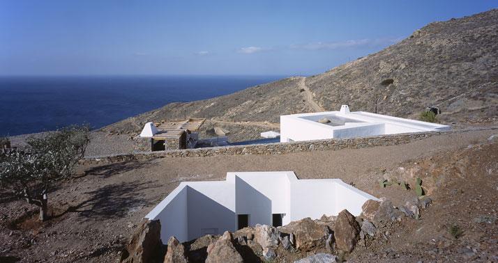casa estilo mediterraneo grecia