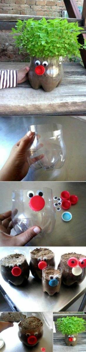 Ideas para reutilizar botellas pet