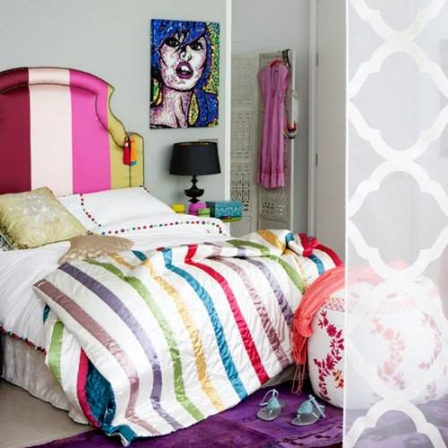 Cabeceros de camas super coloridos