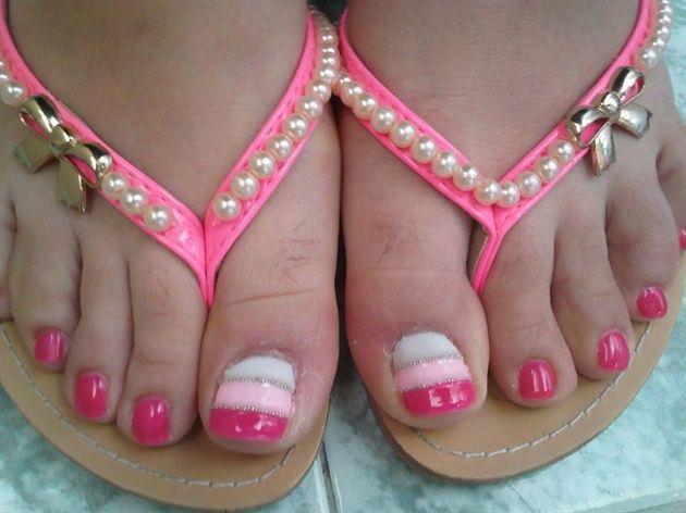 imagenes de decoracion de uñas para pies