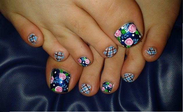 decoraciones de uñas para pies