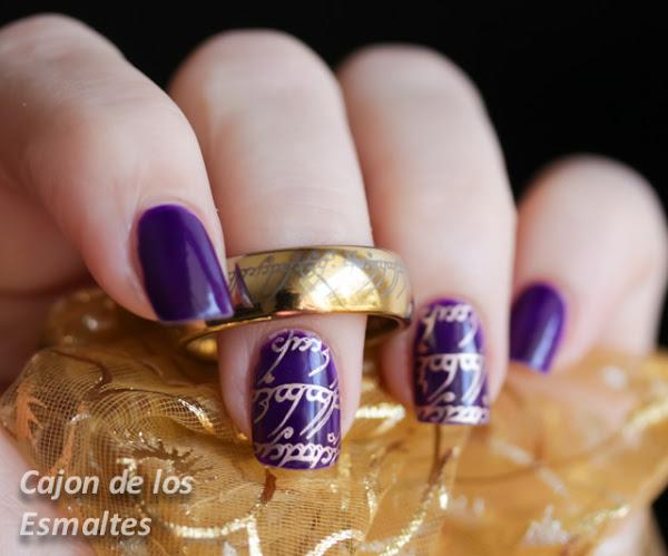 Uñas El Señor de los Anillos