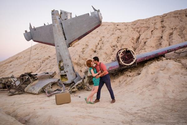 Sesión de Preboda en el Desierto de Nevada.