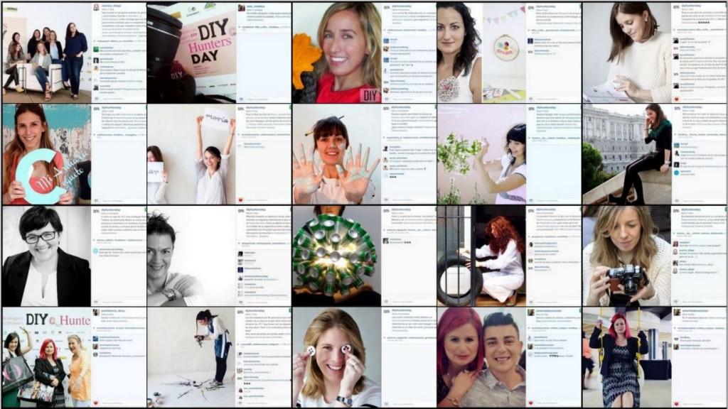 Resumen personas DIY Hunters Day Instagram