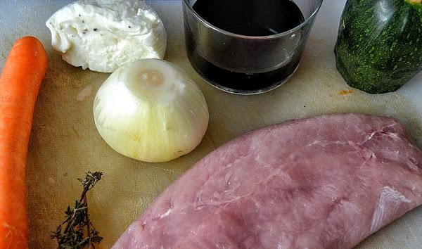 solomillo de pavo relleno ingredientes