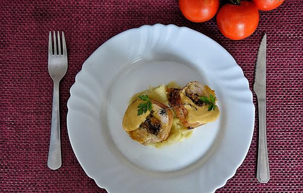 solomillo de pavo relleno