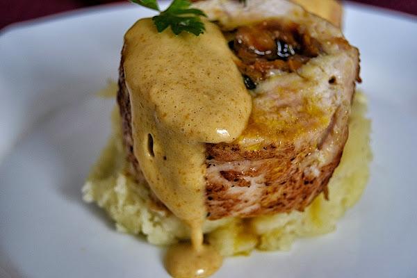 solomillo de pavo relleno