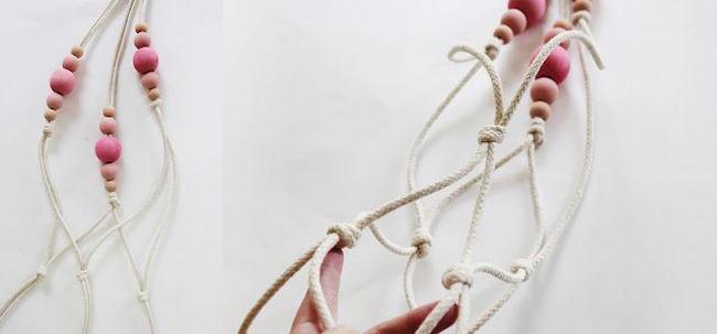 cuerdas macetas paso a paso