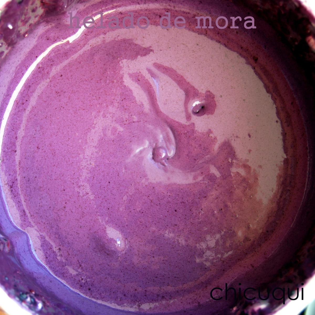 helado de mora en galletas decoradas chicuqui.com