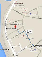 Ubicación de la Casa de Agripina