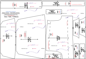 Imagen del patrón de Vestidito para Bebitas NA3073v