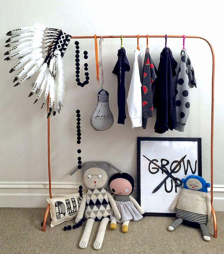 original perchero niños