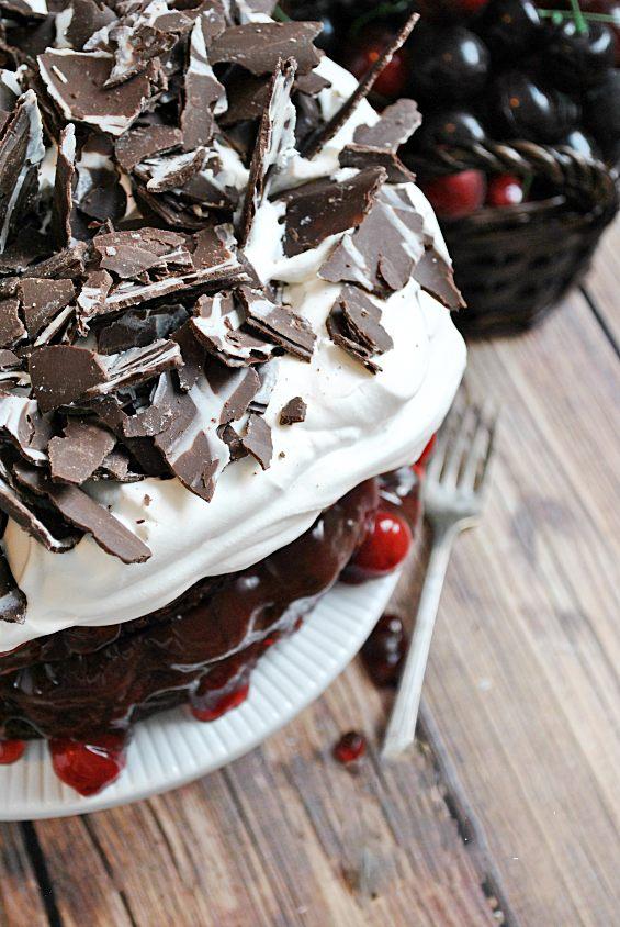 pastel selva negra paso a paso