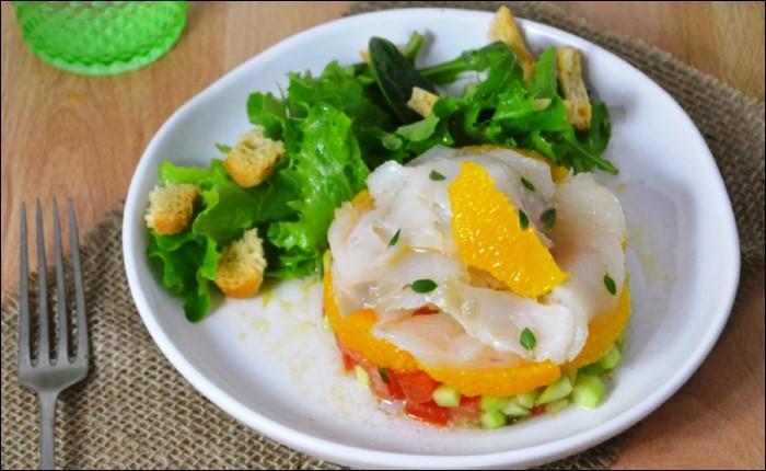 ensalada bacalao ahumado naranja 1