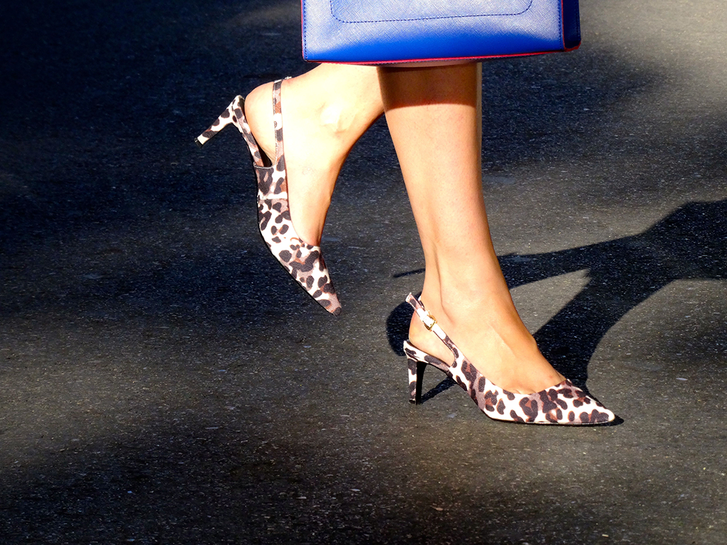 zapatos animal print de mango