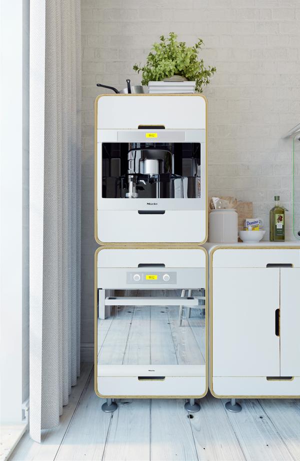 cocina estilo industrial